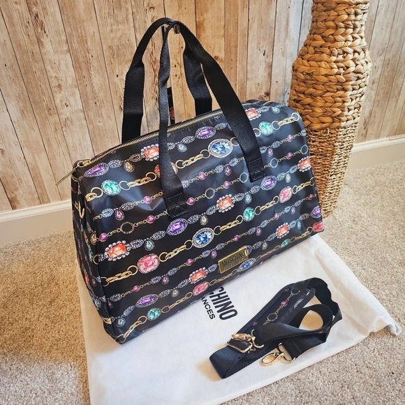 Moschino Weekender Travel Bag - Picture 2 of 11